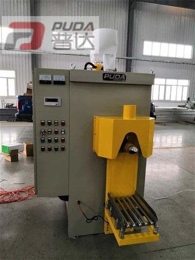 Máquina envasadora de polvo semiautomática de 25 kg