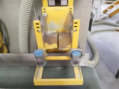 Máquina de llenado de arena de cuarzo neumática con bolsa de válvula